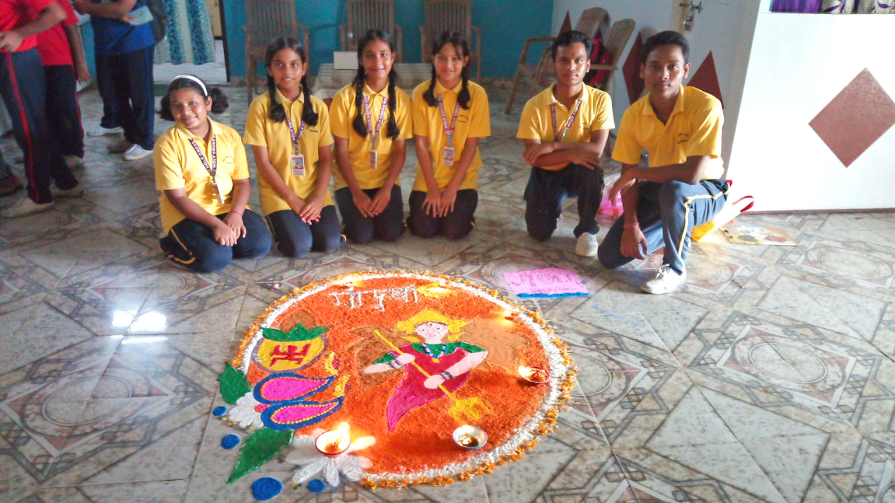 Rangoli making competition